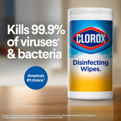 WIPE, CLOROX DISINFECTING FRESH SCNT (35/CT 12CT/C SALFLD