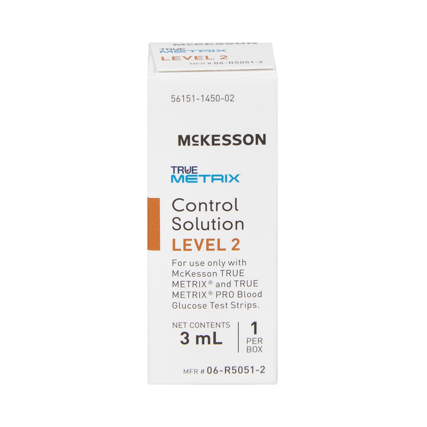CONTROL, BLD GLUCOSE LEVEL 2 TRUE METRIX (1/BX 24BX/CS)