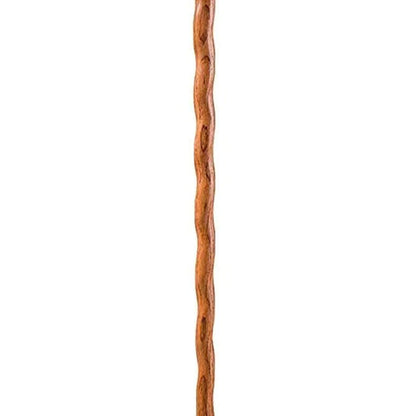 STICK, WALKING WOOD BRAZOS 48 TWISTED FITNESS WALKER TAN 48"
