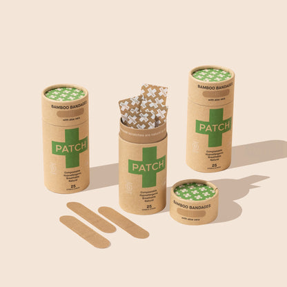 BANDAGE, ADH ALOE VERA BAMBOO (25/TU 3TU/BX 8BX/CS)