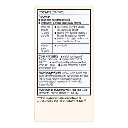 IBUPROFEN, TAB FT SM 200MG (100/BT)