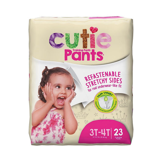 PANTS, TRAINING CUTIE GIRLS 3T-4T (23/BG 4BG/CS)