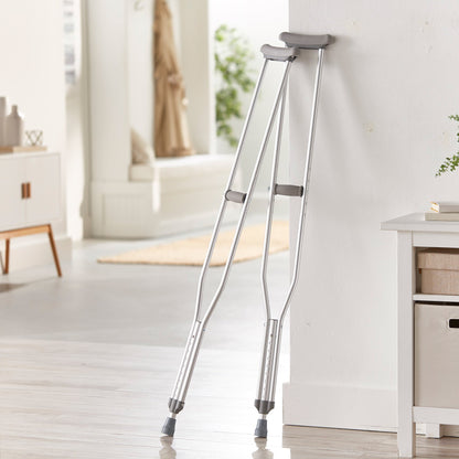 CRUTCH, ALUMINIUM QUICK ADJ TALL ADLT 350LB (8PR/CS)