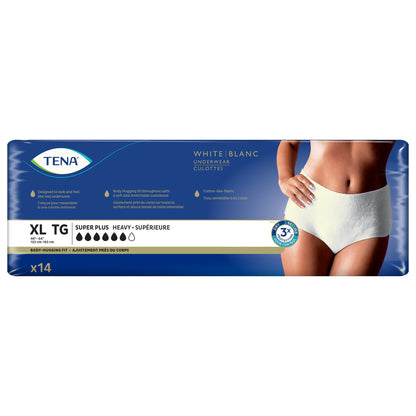 UNDERWEAR, WMN TENA SUPER + XLG (14/BG 4BG/CS) (WAS 54950)