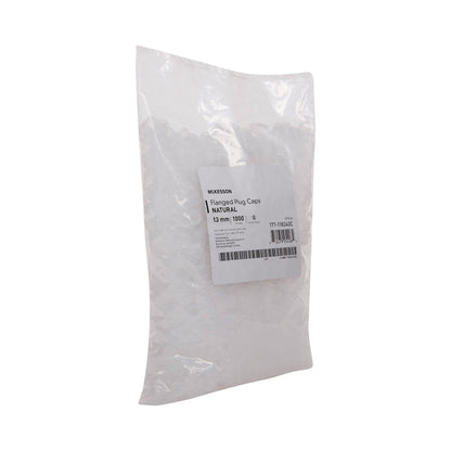 CAP, VAC TUBE NAT 13MM (1000/BG 20BG/CS)