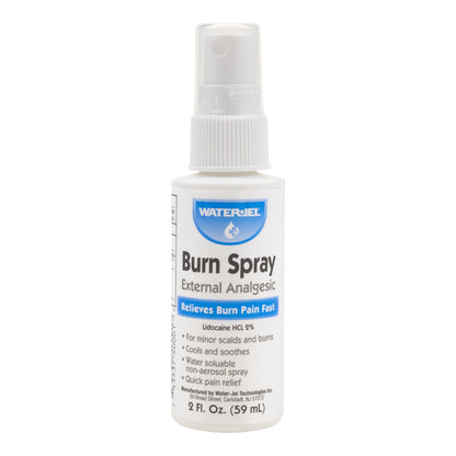 BURN SPRAY, LIDOCAINE HCL 2% BT 2OZ (24/CS) WTRJEL