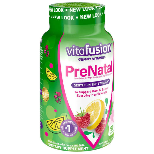VITAFUSION, GUMMIES PRE-NATAL ASST FLAVORS (90/BT)