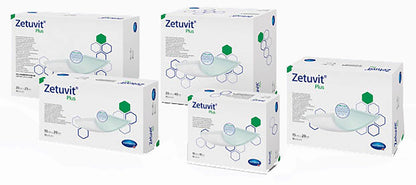DRESSING, WOUND ZETUVIT PLUS W/SAP 4"X4" (10/BX)