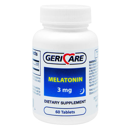 MELATONIN, TAB 3MG (60/BT 12BT/CS)