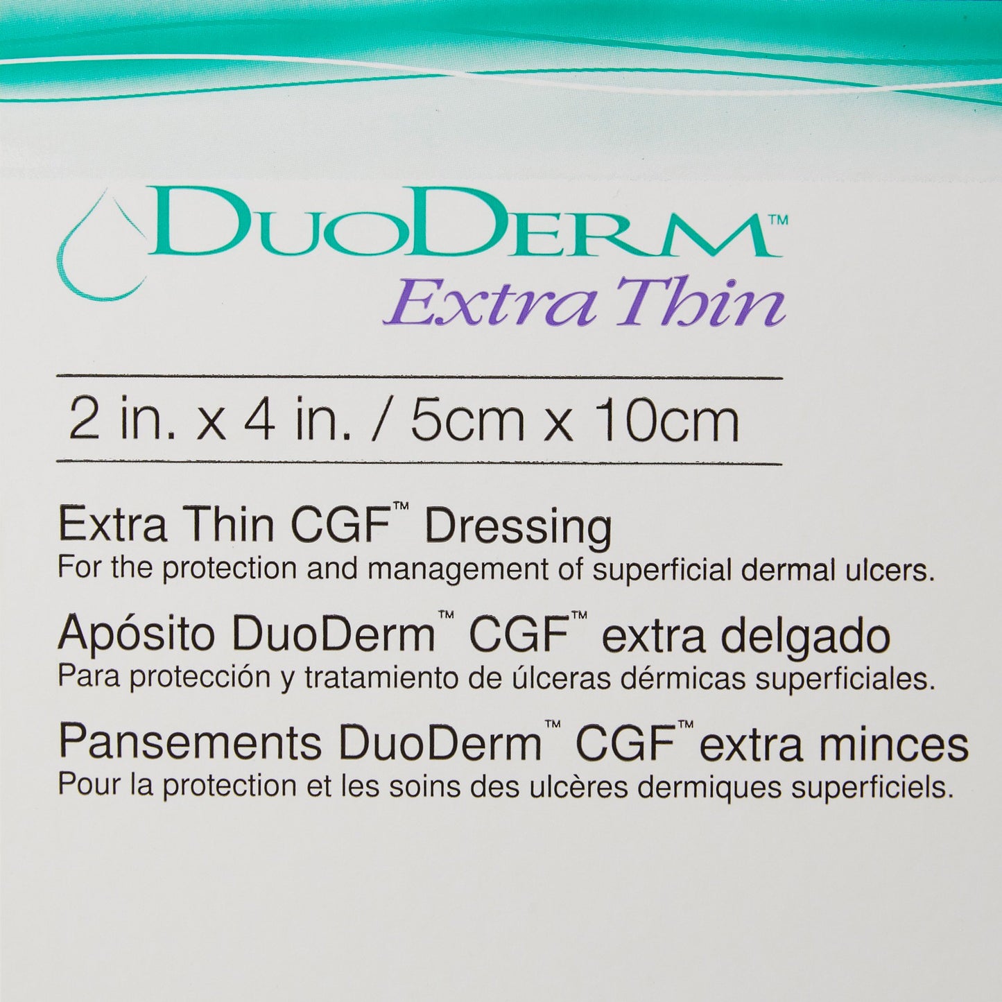 DRESSING, DUODERM CGF STR 2"X4" (20/BX)