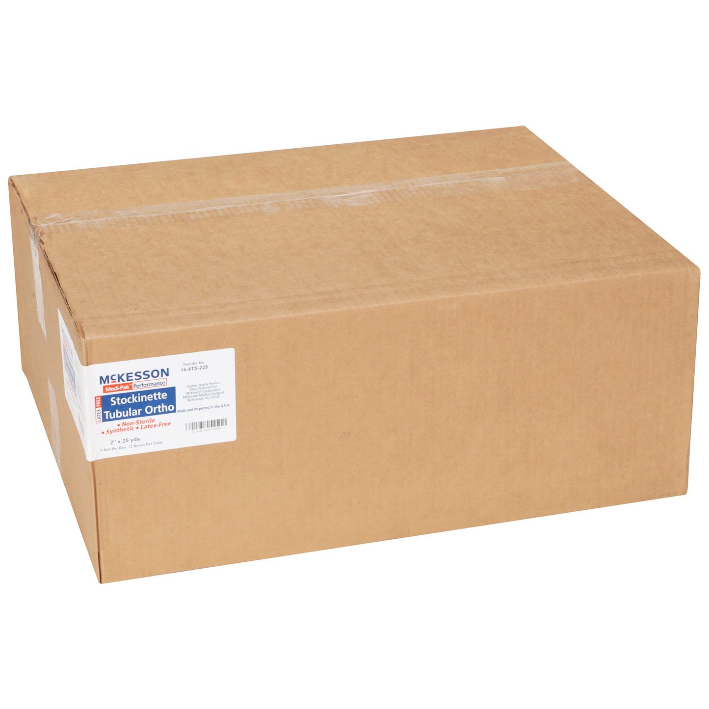 STOCKINETTE, TUBE POLY 2"X25YD(12RL/CS)