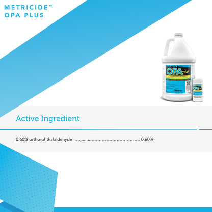 DISINFECTANT, OPA METRICIDE PLUS 30DAY (4GL/CS)