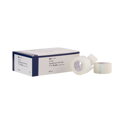 TAPE, ADHSV CLR 1"X10YDS (12/BX 10BX/CS) KENDAL