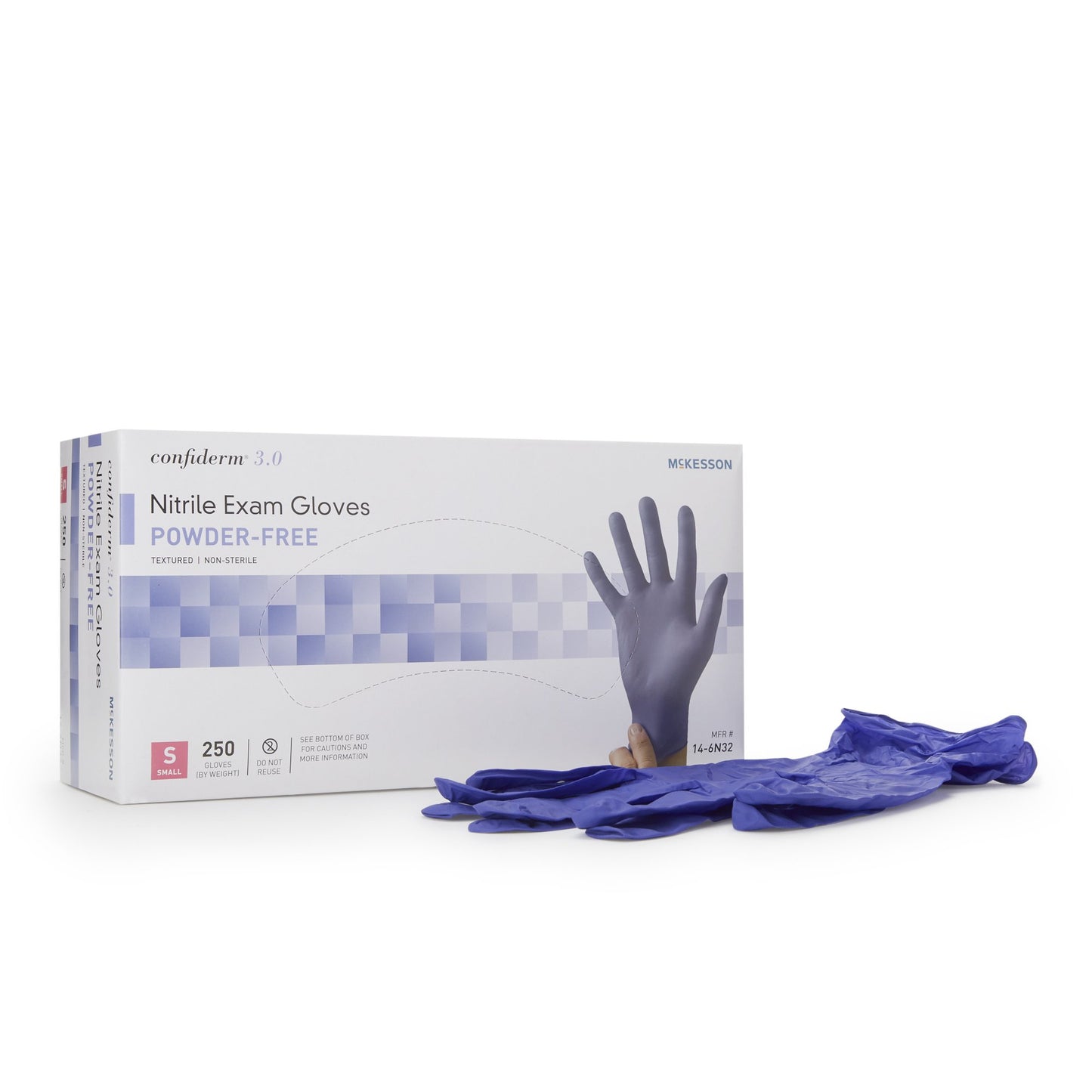 GLOVE, EXAM NTRL SM N/S 3.0 (250/BX 10BX/CS)