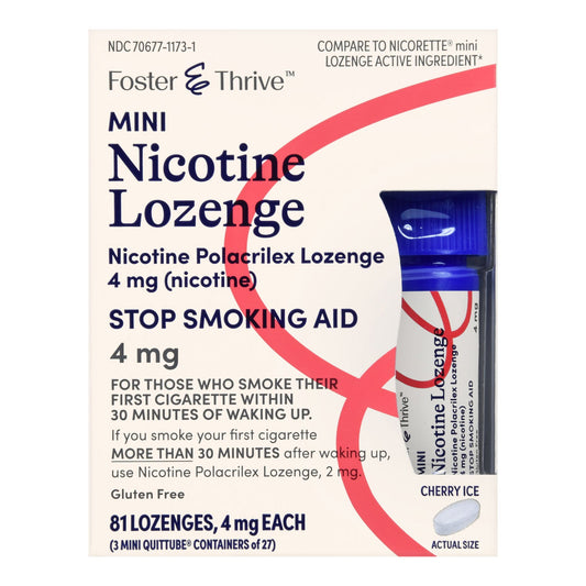 NICOTINE, LOZ FT SM MINI CHERRY ICE 4MG (81/PK)