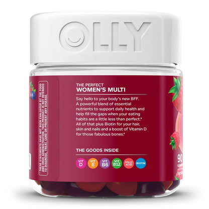 OLLY, GUMMY WMNS MULTI BERRY (90/BT)