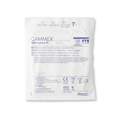 GLOVE, SURG PLYISO 7.5 STR2 SMTH (50PR/BX 4BX/CS)