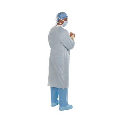 GOWN, SURG AERO CHROME AAMI 4 STR SLVR LG (32/CS)