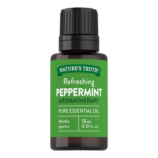 NATURES TRUTH, OIL ESSENTIAL PEPPERMINT 15ML