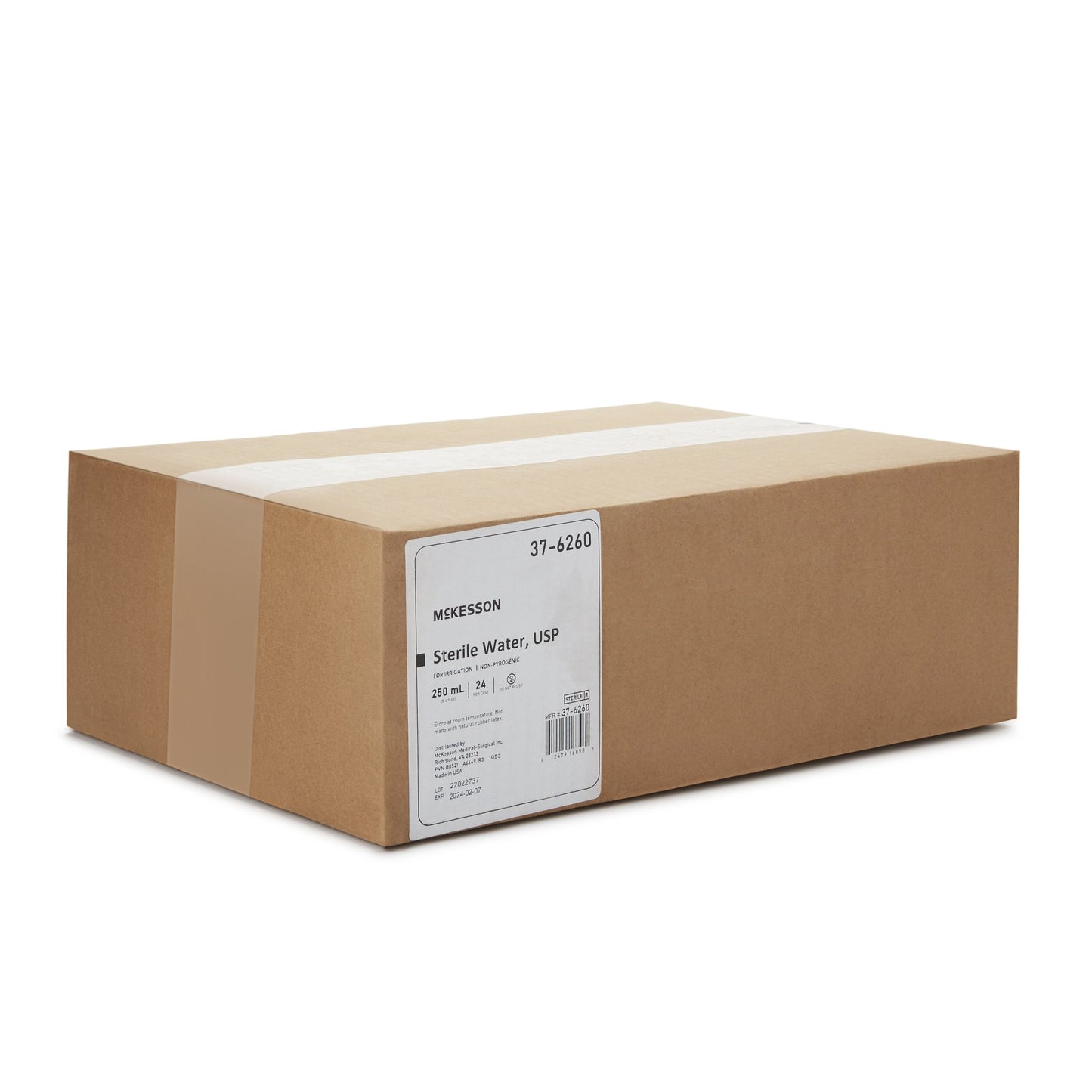 WATER, IRR SOL STR 250ML (24/CS)