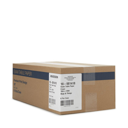 PAPER, TABLE CREPE BUGS PRNT 18"X125' (6/CS)