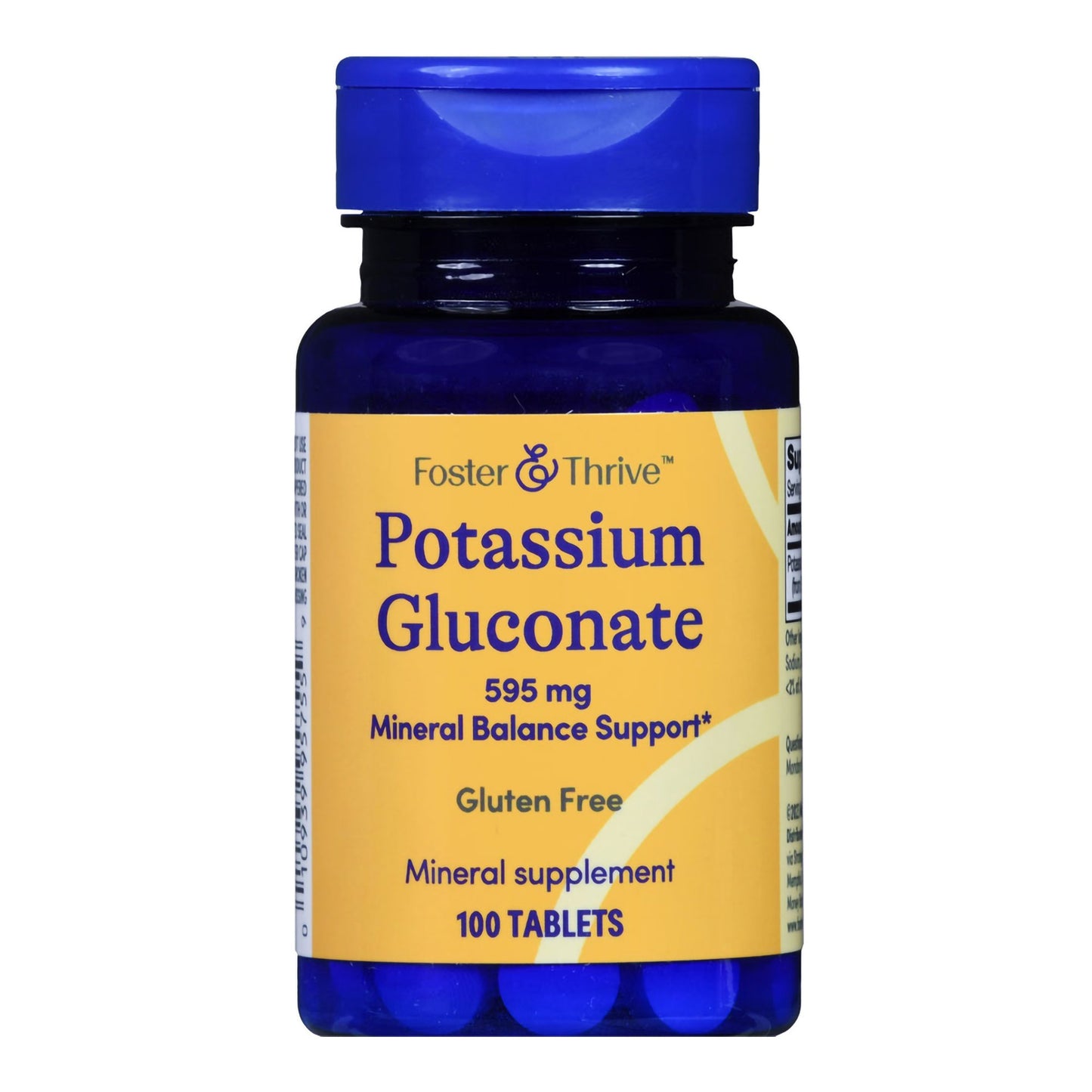 POTASSIUM, TAB FT SM 99MG (100/BT)