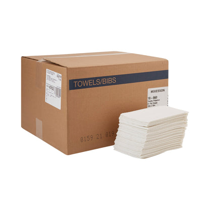 TOWEL, PRO 3PLY WHT 13X18 (500/CS)