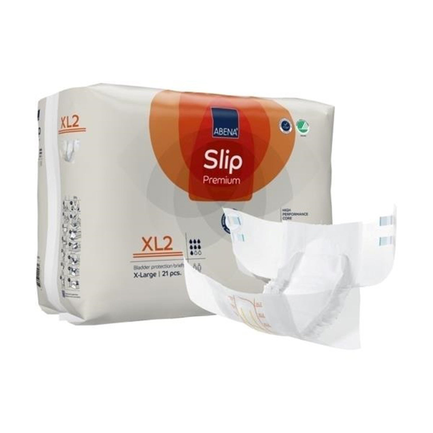 BRIEF, INCONT ABENA SLIP PREM ADLT XL2 XLG (21/PK 4PK/CS)