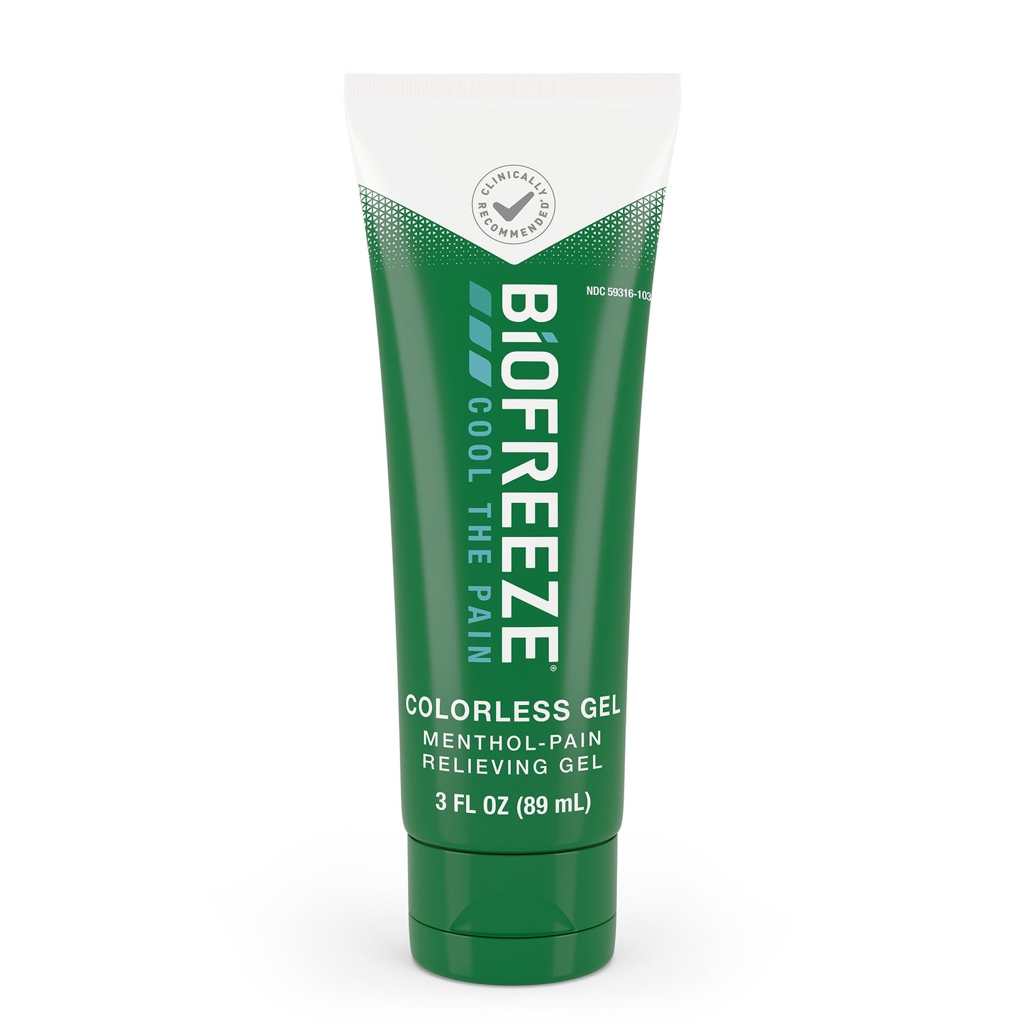 BIOFREEZE, GEL CLASSIC TUBE COLORLESS 3OZ (24/CS)