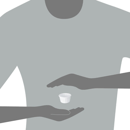 CUP, SOUFFLE PORTION PAPER WHT1.25OZ (250/SL 20SL/CS)