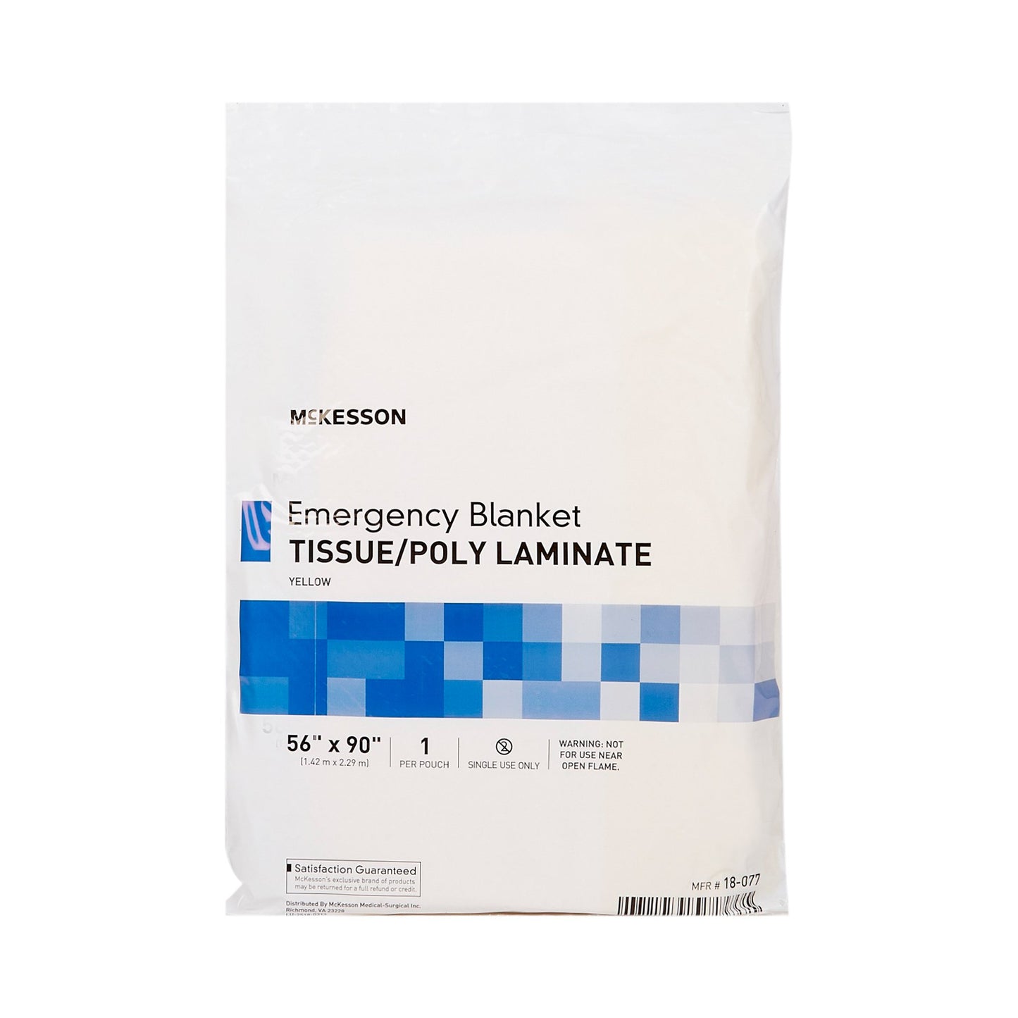 BLANKET, EMERGENCY T/P YLW 56X90 (24/CS)