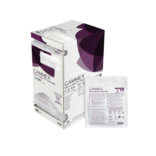 GLOVE, SURG PLYISO 8.0 STR2 TXT (50PR/BX 4BX/CS)