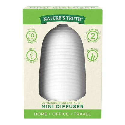 NATURES TRUTH, OIL ESSENTIAL MINI DIFUSER