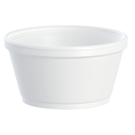 CONTAINER, FOOD FOAM 8OZ (50/SL 20SL/CS) SALFLD