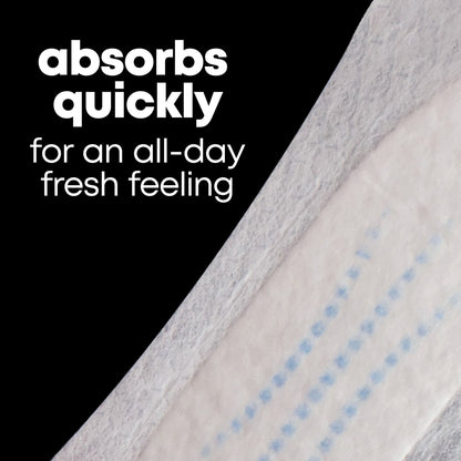 LINER, PANTY KOTEX U BARELY THERE WRAPPED (50/BX)