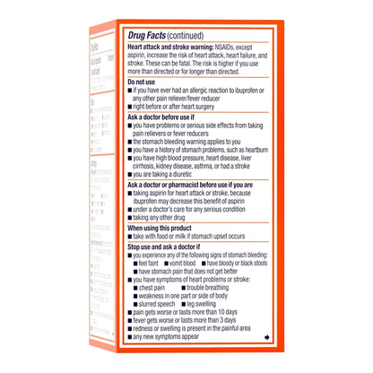 MOTRIN IB, CAP 200MG (100/BT)