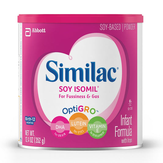 SIMILAC SOY ISOMIL, PDR W/IRON12.4OZ (6/CS) EC