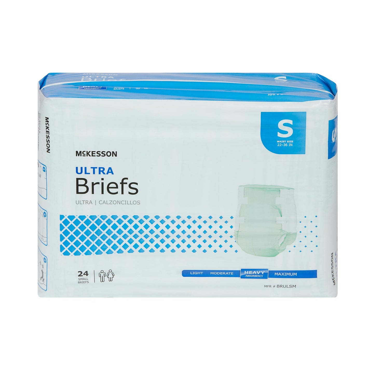 BRIEF, TAB CLSR ULTRA SM 22-36(24/BG 4BG/CS)