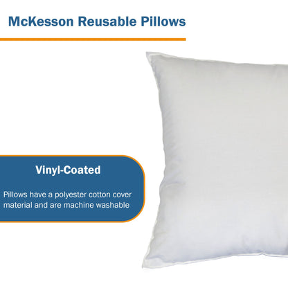 PILLOW, POLY CTN XFULL LOFT WHT 21X27" (12/CS)
