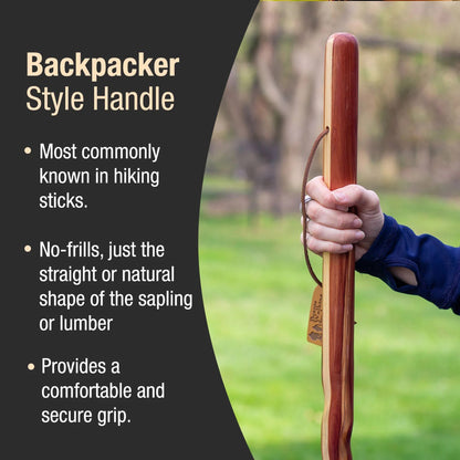 STICK, WALKING WOOD BRAZOS 58 TWISTED AROMATIC CEDAR 58"