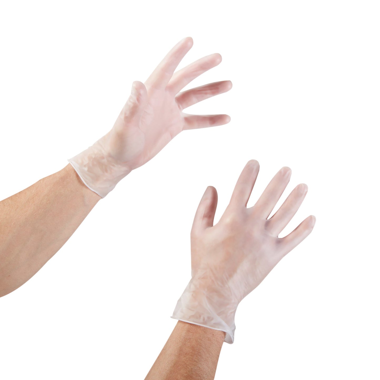 GLOVE, EXAM VNYL MED N/S (100/BX 10BX/CS)