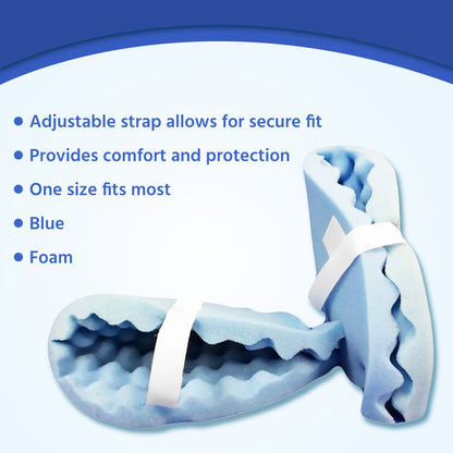HEEL PROTECTOR, BLU (20PR/CS)