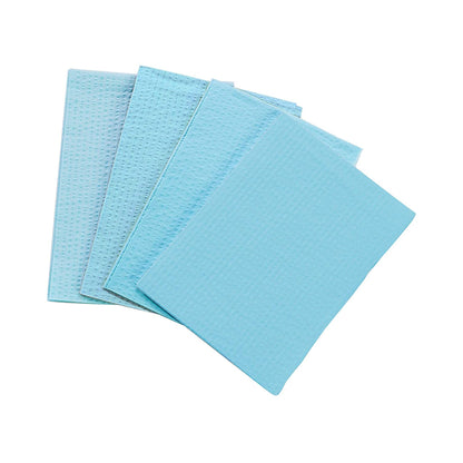 POLYTOWEL, 3PLY 13"X18" BLUE (500/CT)