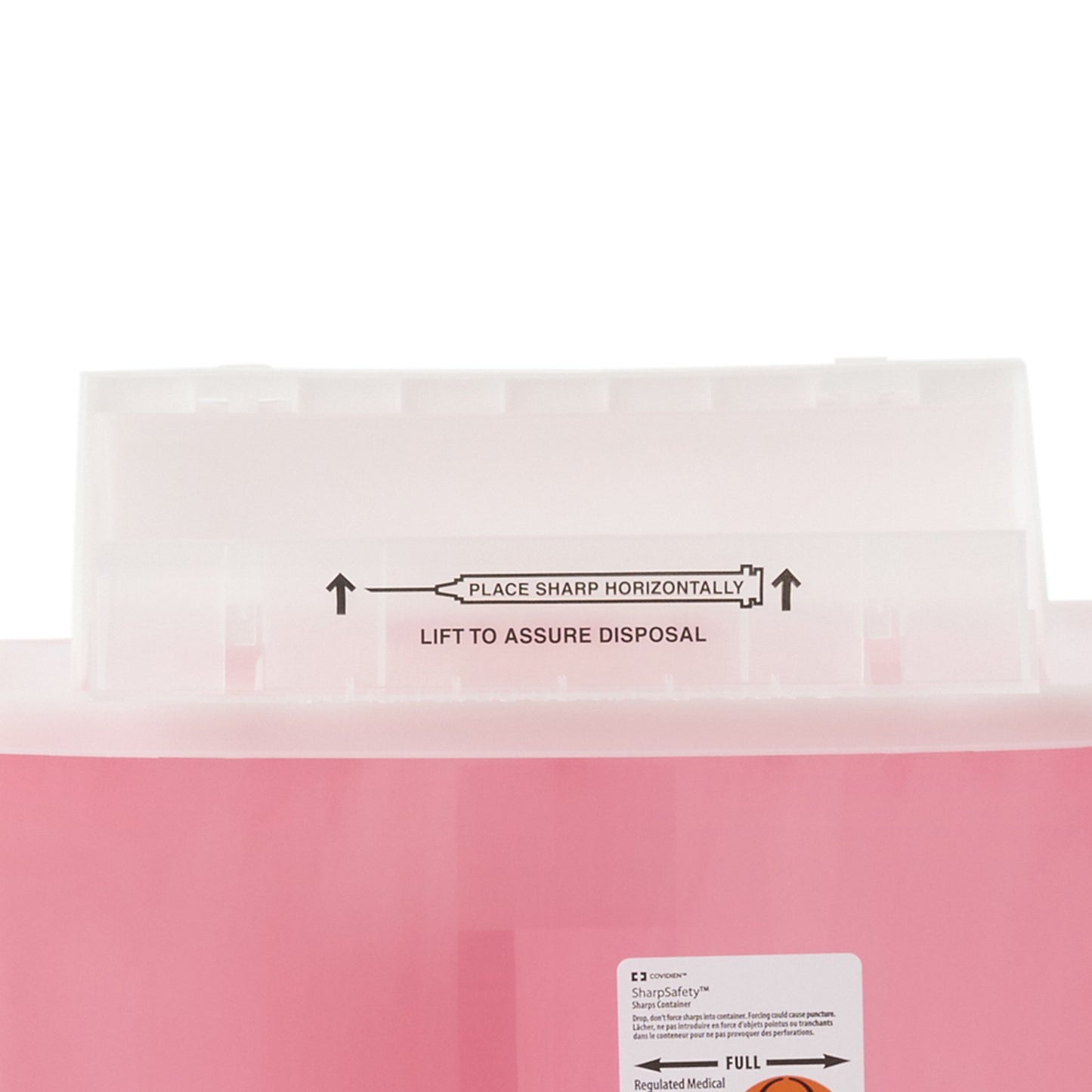 CONTAINER, SHARPS TRANS RED 3GL (10/CS)