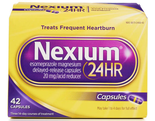 NEXIUM 24HR, CAP 20MG (42/CT) (42/CT)