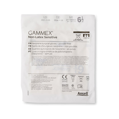 GLOVE, SURG PLYCHPRN 6.5 STR2 SMTH CHEMO (50PR/BX 4BX/CS)
