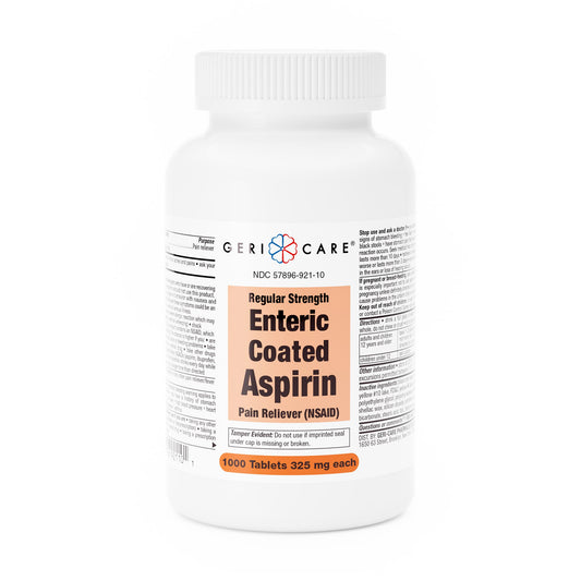 ASPIRIN, EC TAB 325MG (1000/BT12BT/CS)