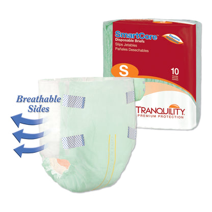 BRIEF, INCONT SMARTCORE SM (10/PK 10PK/CS)