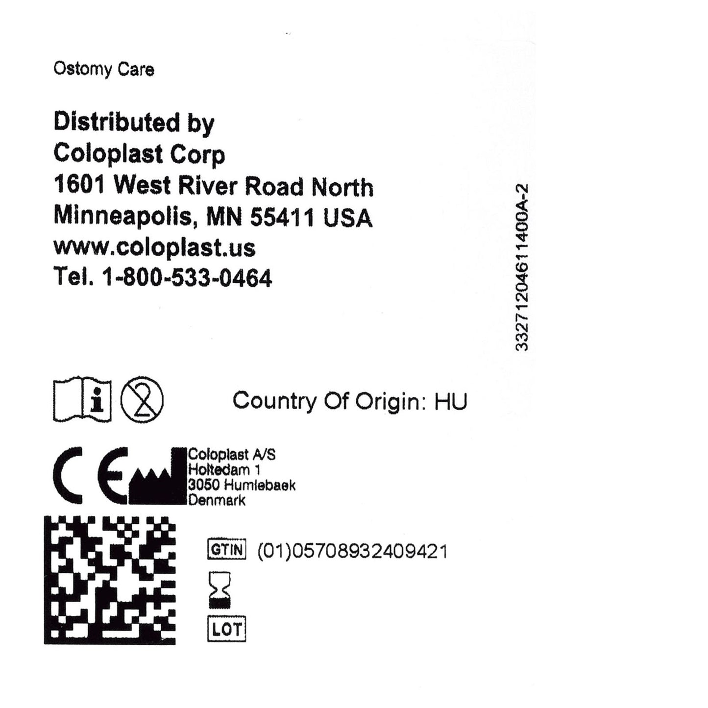 SEAL, F/OSTOMY POUCH BRAVA THICK 3/4"X2 1/4" (10/BX)