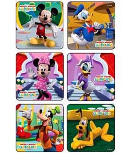 STICKER, MICKEY MOUSE CLUBHOUSE (90/PK)